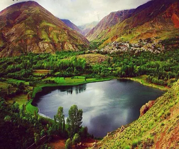 سفر به الموت، روستای اندج و دریاچه اوان